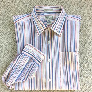 LLBean pure cotton long-sleeve shirt